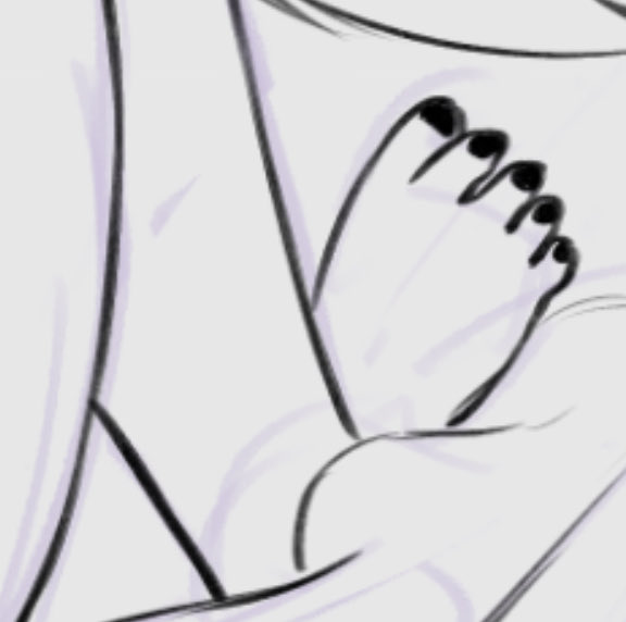 I DREW MY FIRST (and last) FOOT WITHOUT BEANSING IT