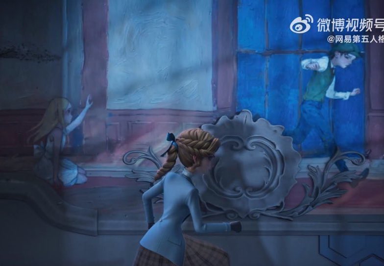 DEROSSMAXXING's tweet image. details in the new trailer i see so far:
- manor massacre flashback in the walls
- nightmare is at the end of the hallway so melly was probably trying to attack him
- nightingale and raven with little alice and orpheus on the glass