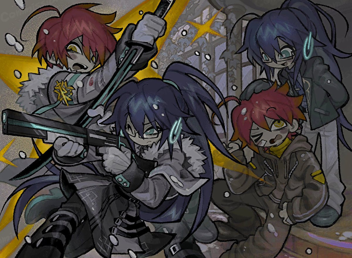 tonkatsu184's tweet image. commission!