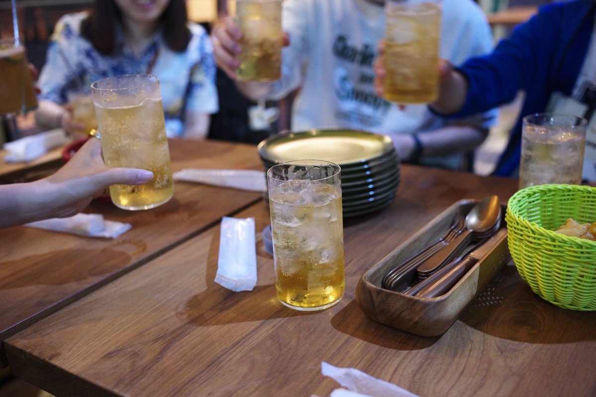 Singletonのハイボールが5つ...だと？ #okinawa_swift #さまざまなまつじ