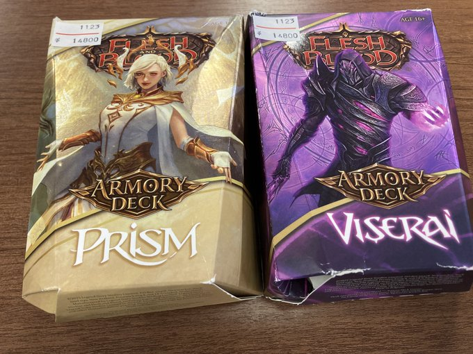 アーモリーデッキ　プリズム　prism MisFaB入荷情報】 海外限定LLアーモリーデッキです！ ヴィセライ 14800
