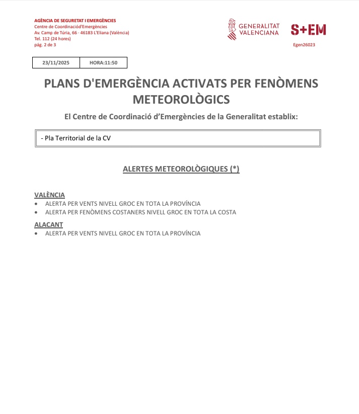 Emergències 112CV tweet media