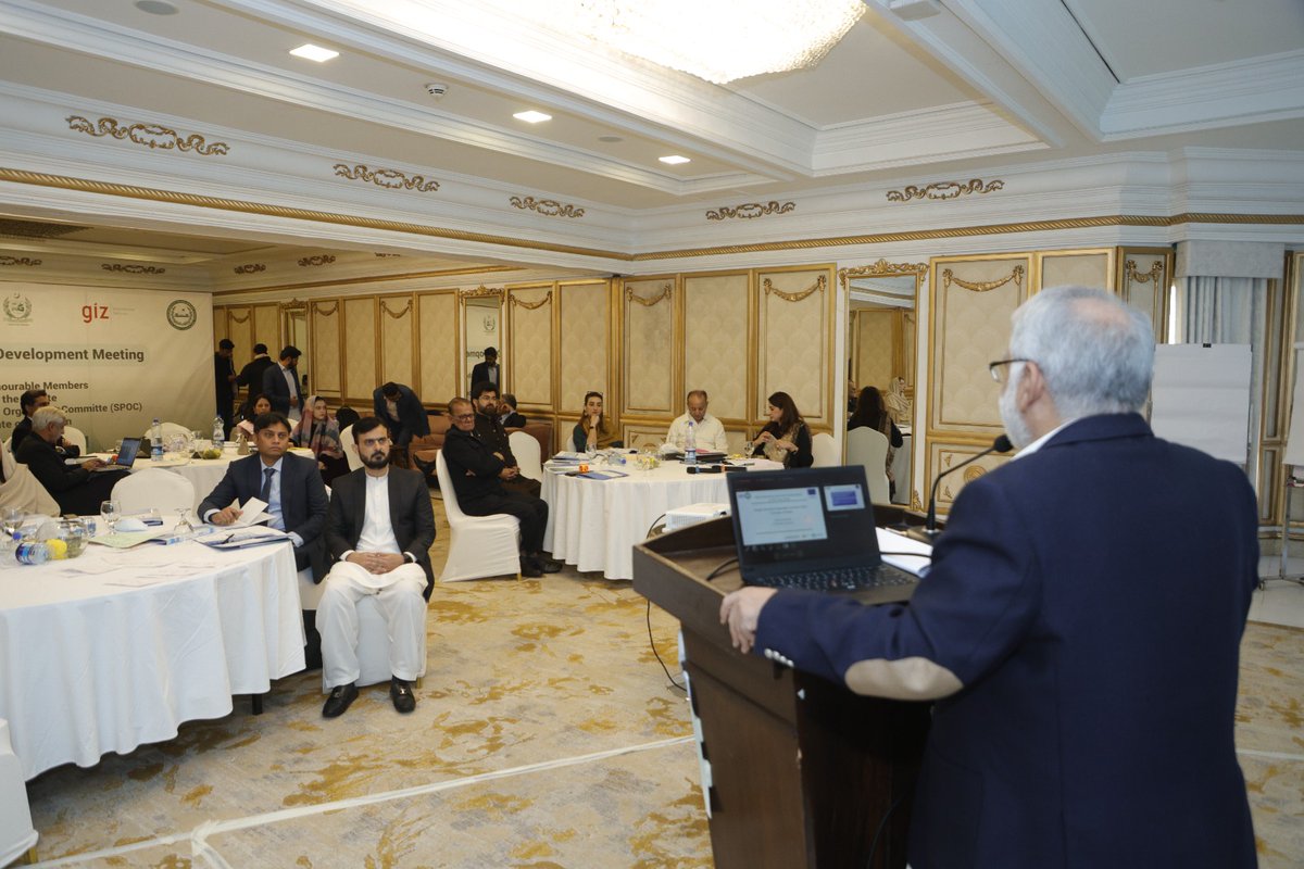 PIPS_GOV's tweet image. PIPS in collaboration with the Mustehkam Parlimaan an EU-Funded Project, organized a Strategic Planning meeting with the *Strategic Planning Oversight Committee* from 21st to 22nd November, 2025 for the Honourable Members of Senate of Pakistan at PC Bhurban, Murree.