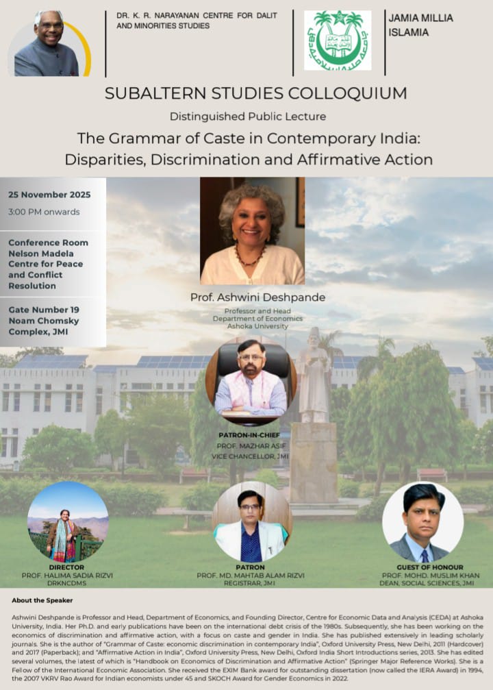 _ADeshpande's tweet image. On Tuesday at @jmiu_official