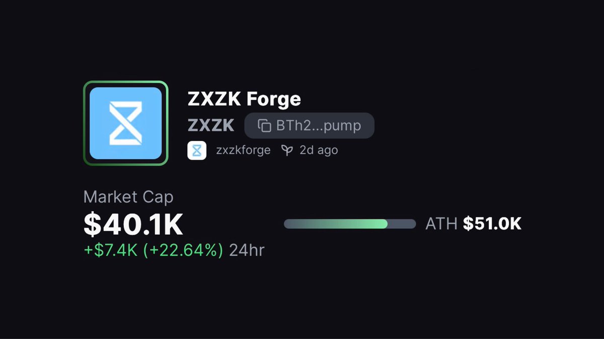 If you’re looking into $ZXZK, remember this isn’t a meme token.