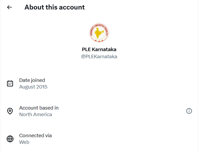 mujifren's tweet photo. Even before this location feature became active, I told you, since May, that most of the accounts spewing venom against fellow Indians were themselves migrants

Allow me to tell you one more thing before it becomes common knowledge - most of them are on Congress IT cell payroll https://t.co/C7t0yrk8bR