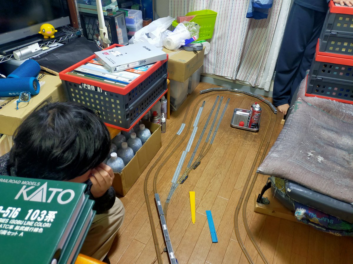 muratakec's tweet image. 長男登場!!
検査官（次男坊）　風呂へ（笑）