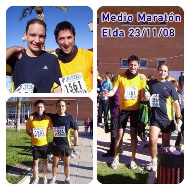 _JordiRunner_'s tweet photo. Un día como hoy hace 17 años me puse un dorsal por 1ª vez, en la ya desaparecida media de Elda 2008 (ojo a la 2ª foto😅🙈) Hoy, con el rodaje 🏃🏻‍♂️de 70’ de esta mañana,cierro la semana 19 de entrenamiento preparando Elche-Alicante 42k, a 7 días ya. El domingo que viene…😵‍💫😱🙈🤞🏻🤞🏻 https://t.co/GZOJzMQfuf