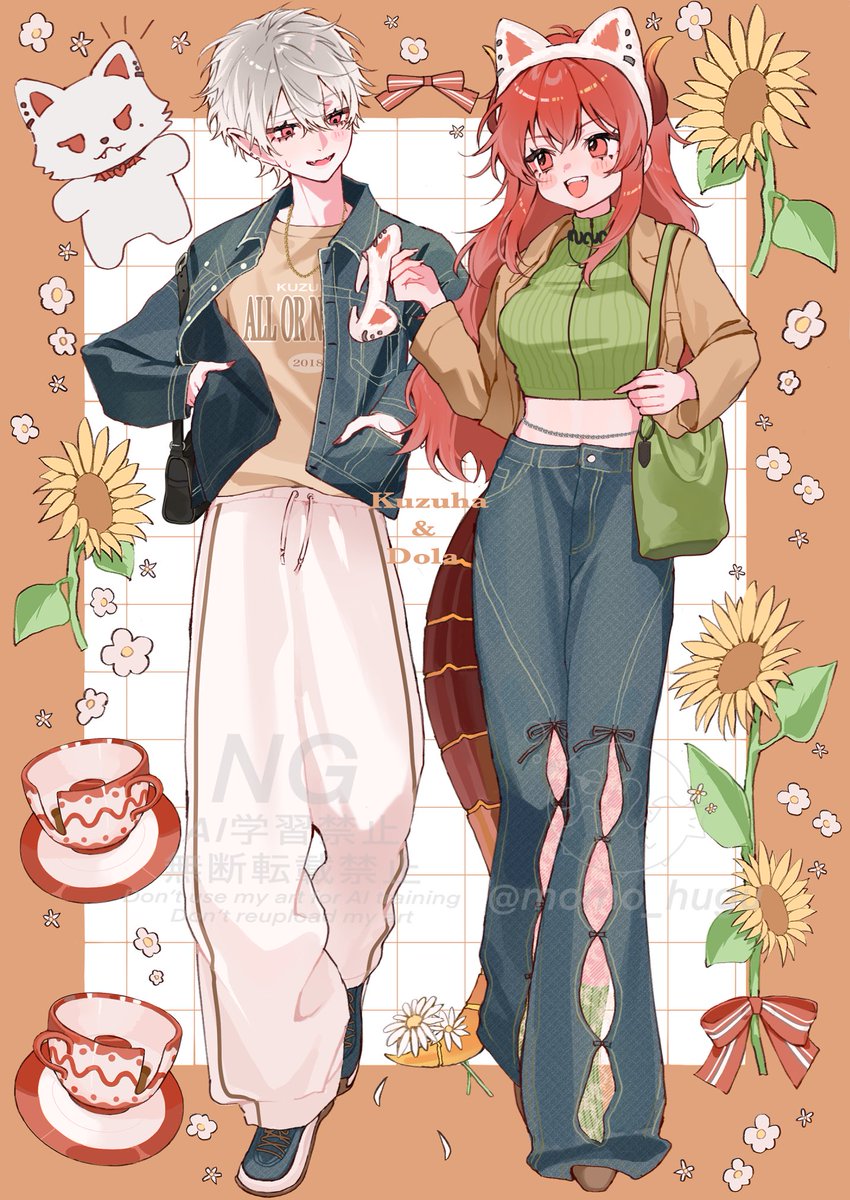 momo_hugu's tweet image. #KuzuArt #ドーラの宝物庫 
ド葛本社揃った！🌻