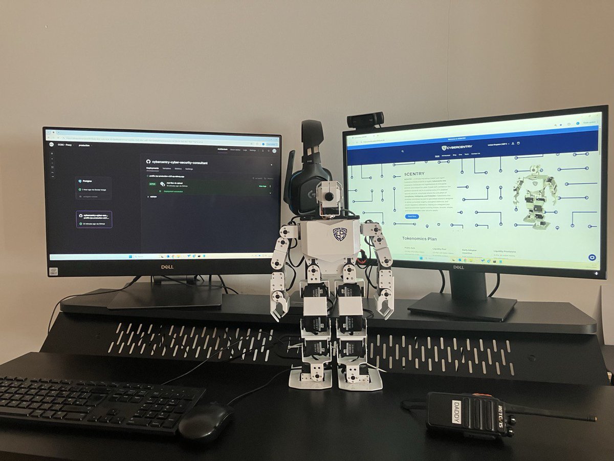 cybercentry's tweet photo. 1/ Despite tough market conditions, the Cybercentry team has never stopped shipping.

The Cybercentry Cyber Security Consultant (CCSC) is now in live testing, powered by @OpenAI, with a migration to @SuperGrok planned to deepen xAI alignment. https://t.co/vP2y8PU5Jz