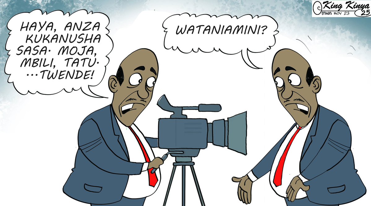 king_kinya's tweet image. Makanusho...