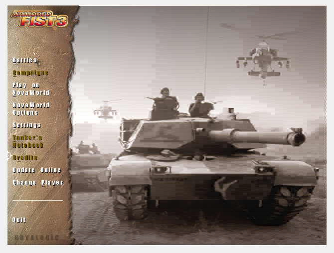 reactos's tweet image. Armored Fist 3 Demo runs well on #ReactOS, with sound!
By @ctasan_ and simonelombardo.