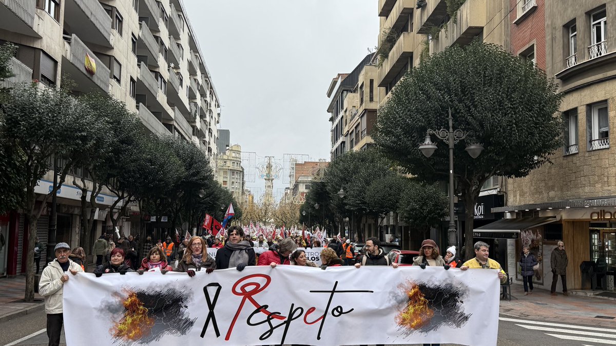 iucyl's tweet photo. ❌ Exigimos RESPETO para Castilla y León: 

👉 Respeto por sus pueblos
👉 Respeto por sus montes
👉 Respeto por su clase trabajadora
👉 Respeto por sus servicios públicos 

No es posible hacerlo de otra manera: hay que sacar al PP de la Junta. #quiñonesdimision #mañuecodimisión https://t.co/gfESdJoGYN