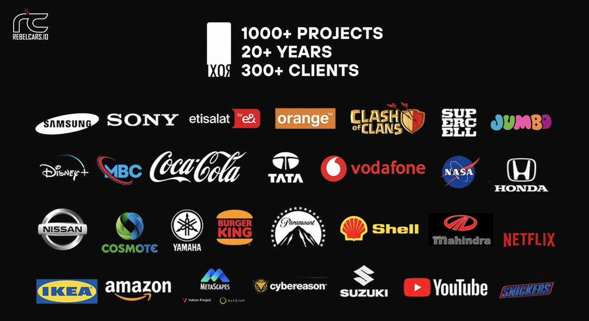 RebelCarsGame's tweet photo. Most projects flex hype.

We flex IXOR Studios, a 20-year VFX titan known for precision, creativity, and zero-compromise execution.

That’s who’s helping build our game.

Probably nothing. https://t.co/mg6G7VHilM