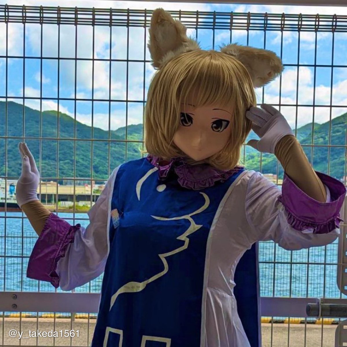 カスタム着ぐるみ面「初◯◯ク」風 カスタム着ぐるみ面「初◯◯ク」風