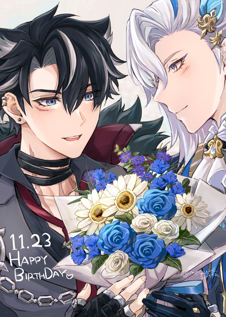 #ヌヴィリオdeリオ誕2025
お誕生日おめでとう✨💐