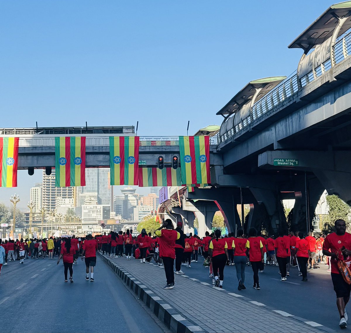 The Great Ethiopian Run isn’t just a race . it’s the heartbeat of a nation. One run, one spirit, one unstoppable Ethiopia. 🟢🟡🔴 #GreatEthiopianRun <a href="/greatethrun/">Great Ethiopian Run</a>