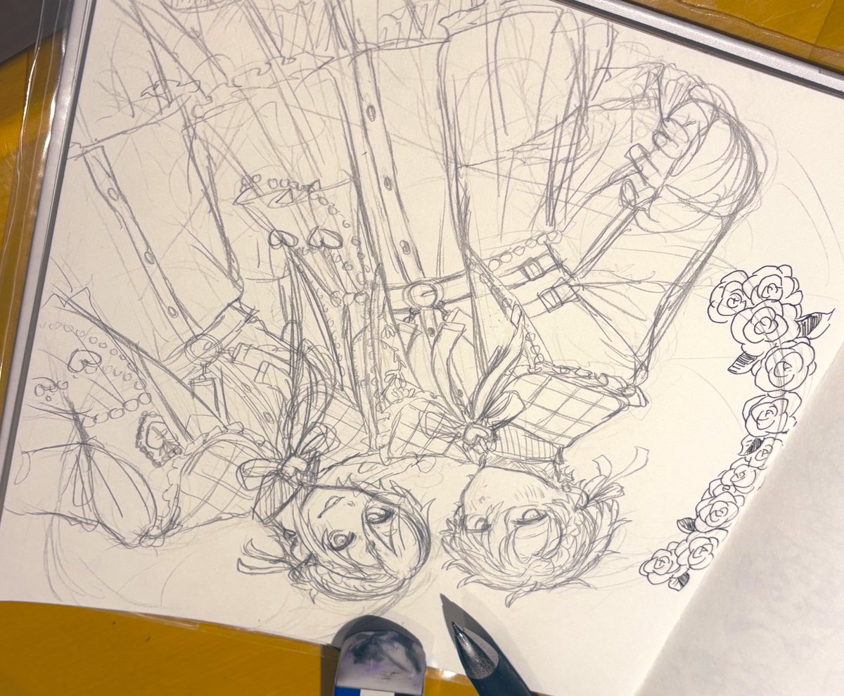 おぢさんがまだ逆さまからしか見てはいけない為、逆さまでの投稿となり