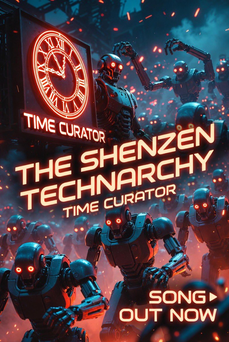 TimeCuratorTM's tweet image. Check out my new track - The Shenzhen Technarchy
suno.com/s/lK4GhXMq1ZVu…
