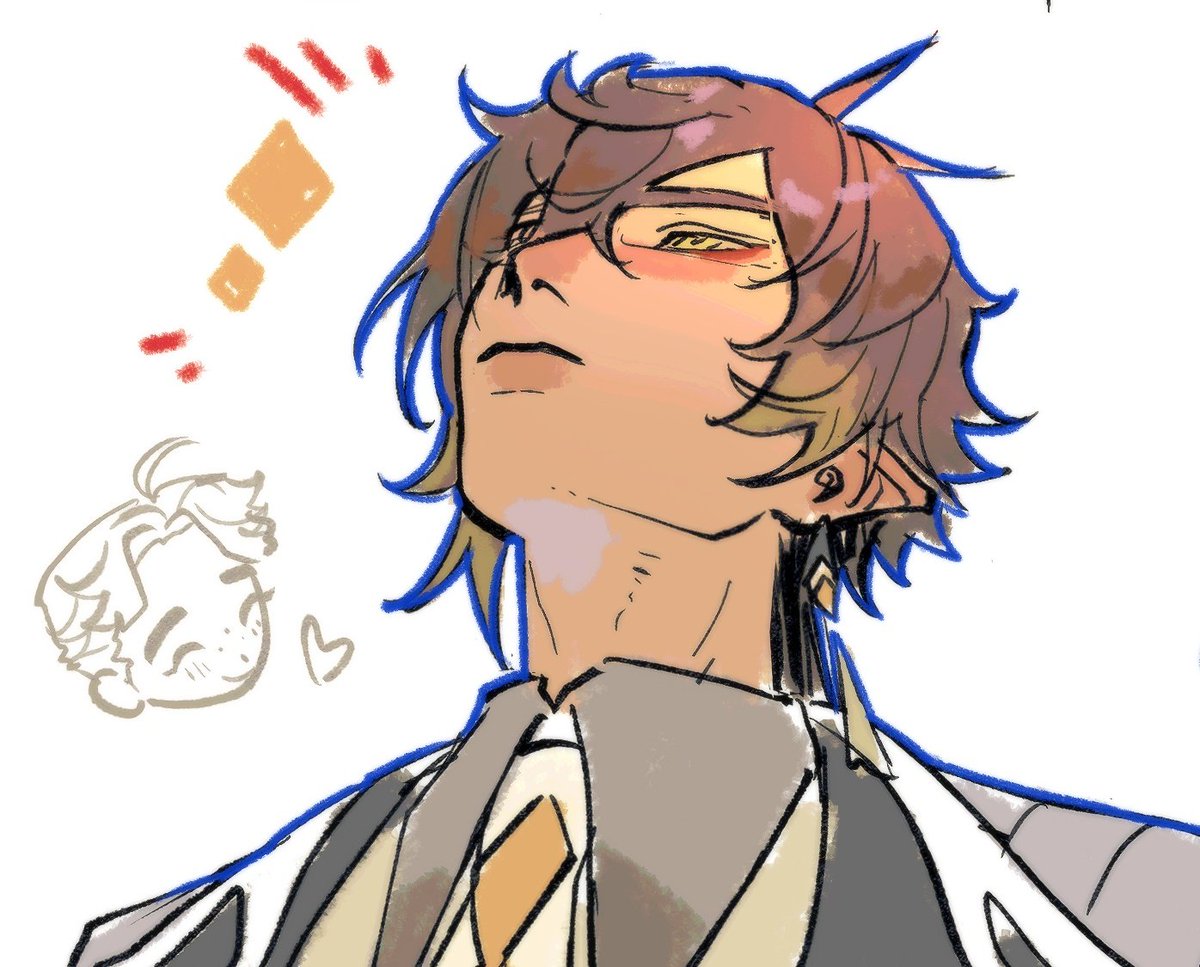 zhgliskoshi's tweet image. zhongli from that one angle