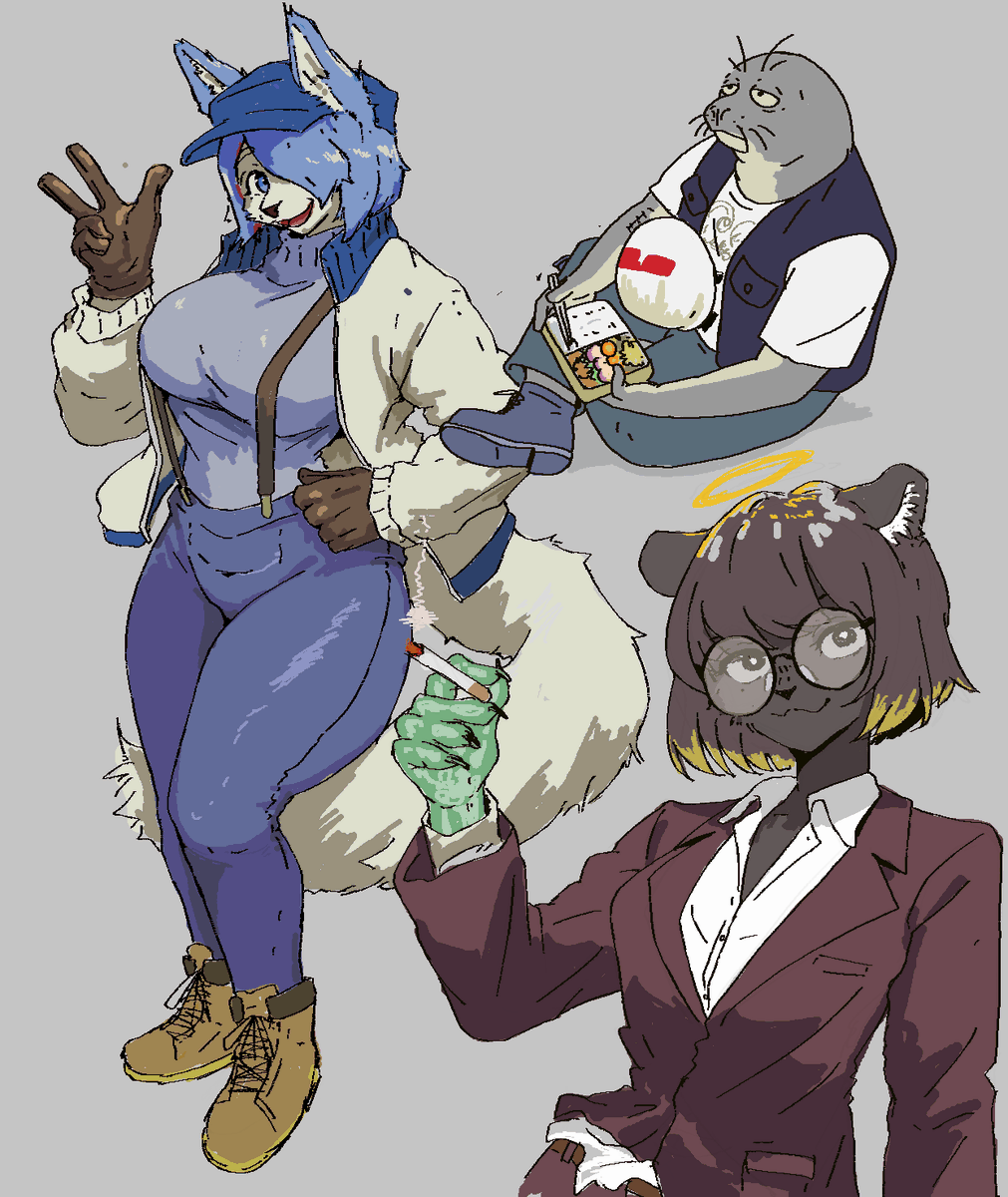 Tomotiso2k's tweet image. Drawpileとかいうお絵かきチャットのやつ