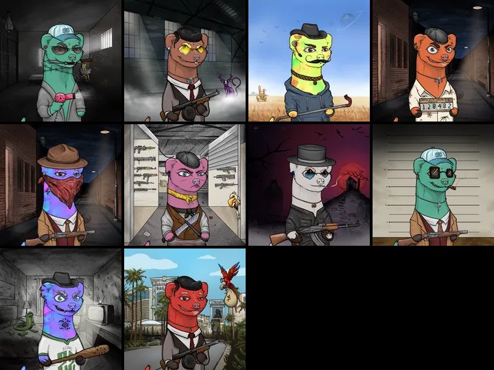 Warneverchang's tweet image. Just minted 10 fresh @CronosCartel Minks 🦦💥
All 1/1, all 🔥  the art hits HARD.
70 $CRO mint is honestly insane for this quality.
I’m loading up… you minting or sleeping? 👀 #CronosCartel #Cronos #crofam