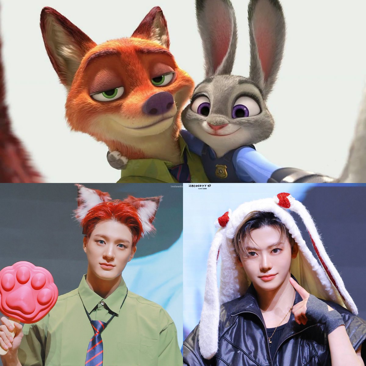 asinisnisa's tweet image. นิคจูดี้ live action