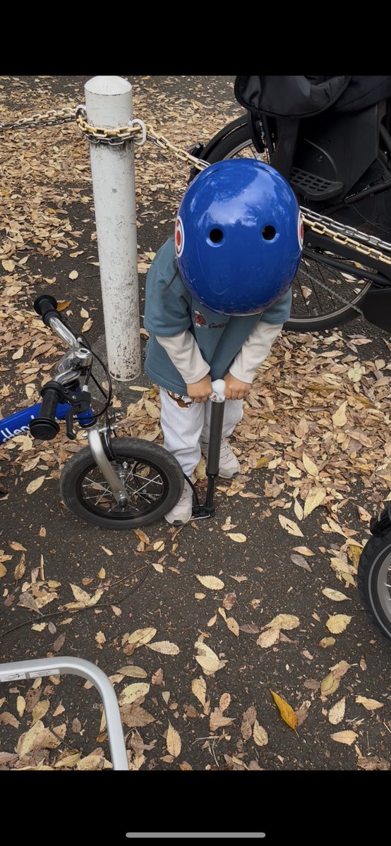 空気圧管理は基本ですからね。自分でできるのすばらしいですね。