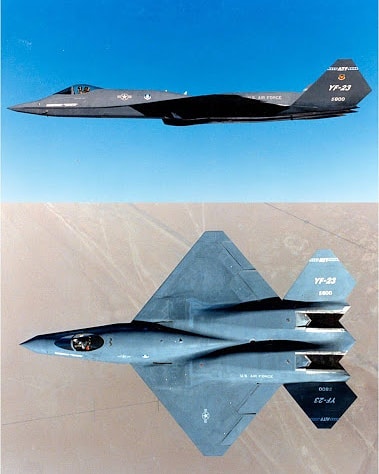 bonjabonja_taku's tweet image. YF-23 — it was the rival of the Raptor.

YF-23 　ラプターのライバルでした
#Airplane