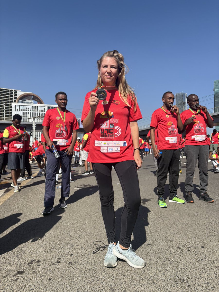 AmandMcLoughlin's tweet image. Race day! What a way to enjoy the beautiful cityscape of Addis - incredible atmosphere too. Bravo to the organisers! #greatethiopianrun #10k #AddisAbaba #funwave 🇪🇹