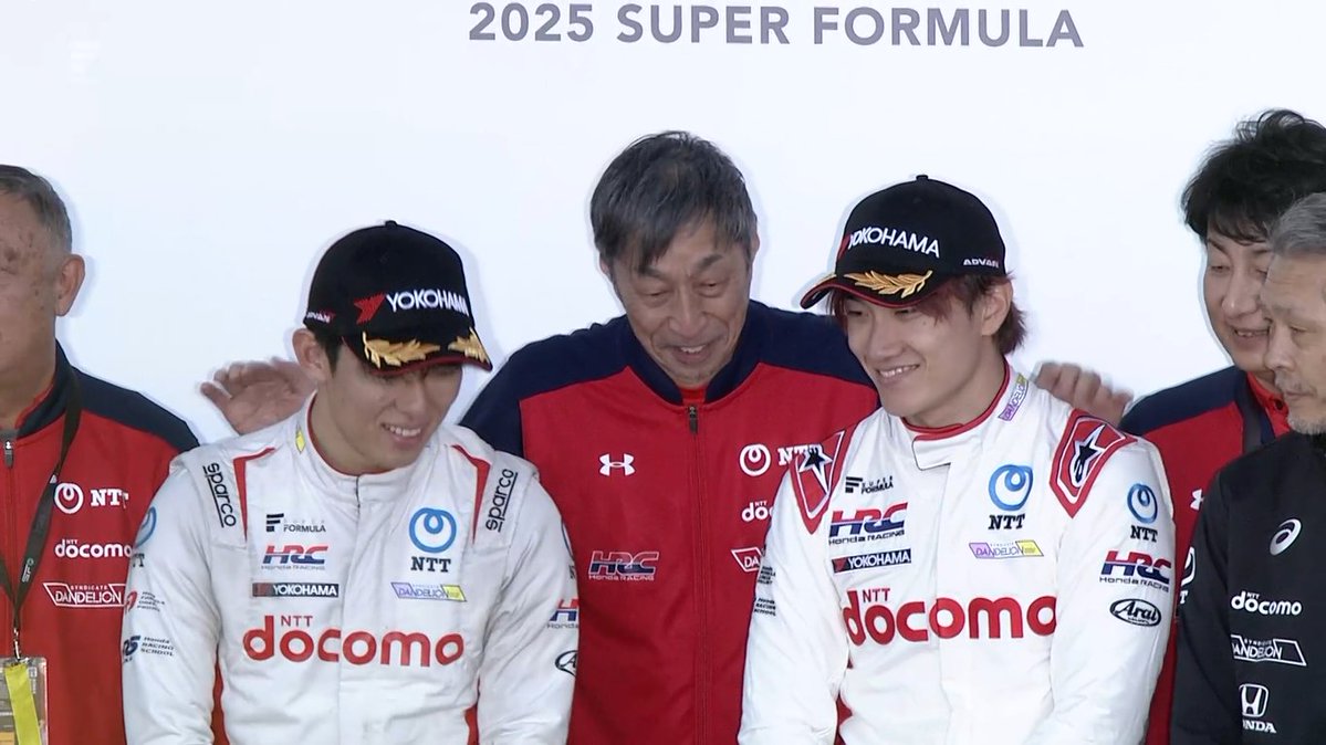 tematsuSK's tweet image. 団結力No.1
#SuperFormula #SFormula #SFgo