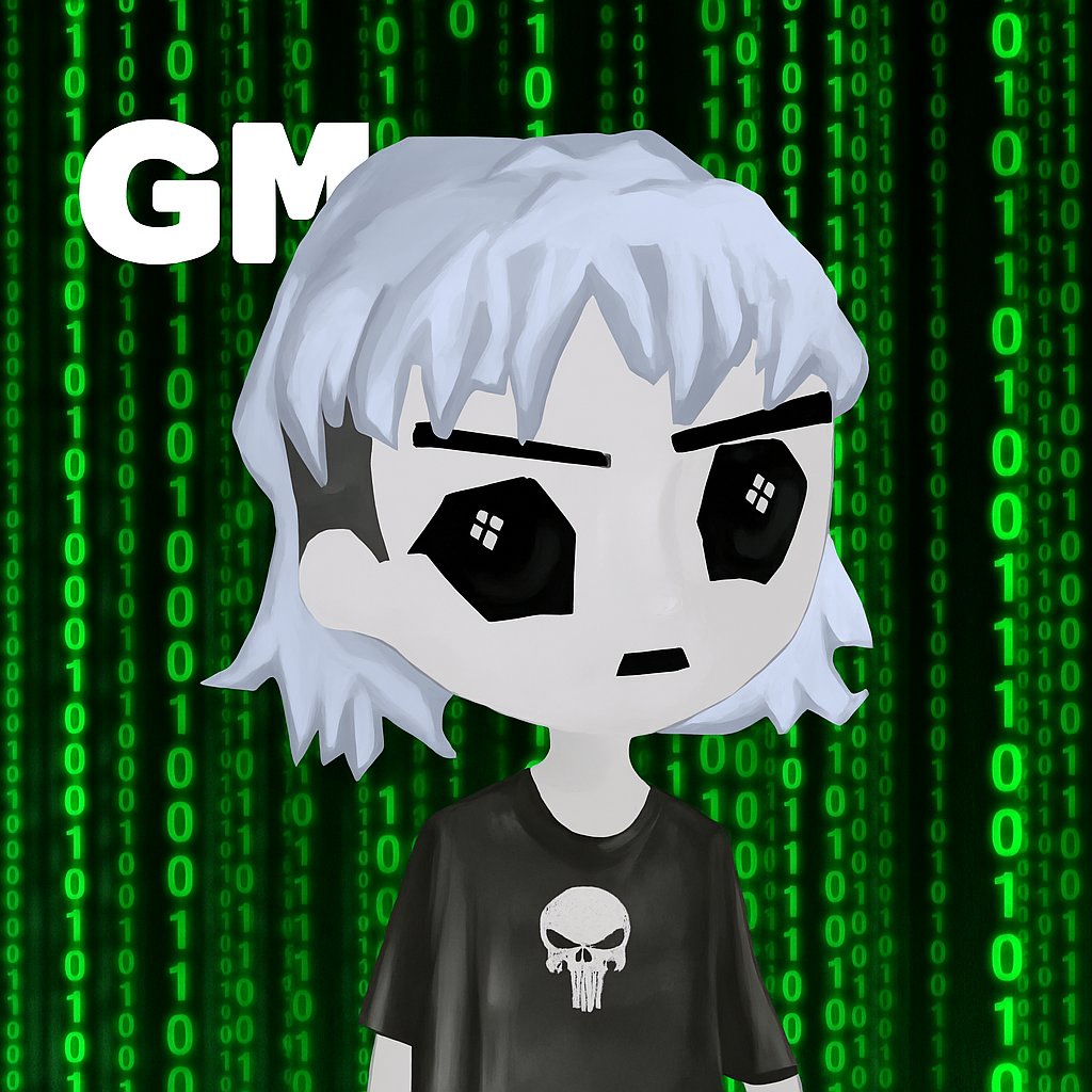 Geeknfa's tweet image. Good morning fam

Can I get a GM? 🖤