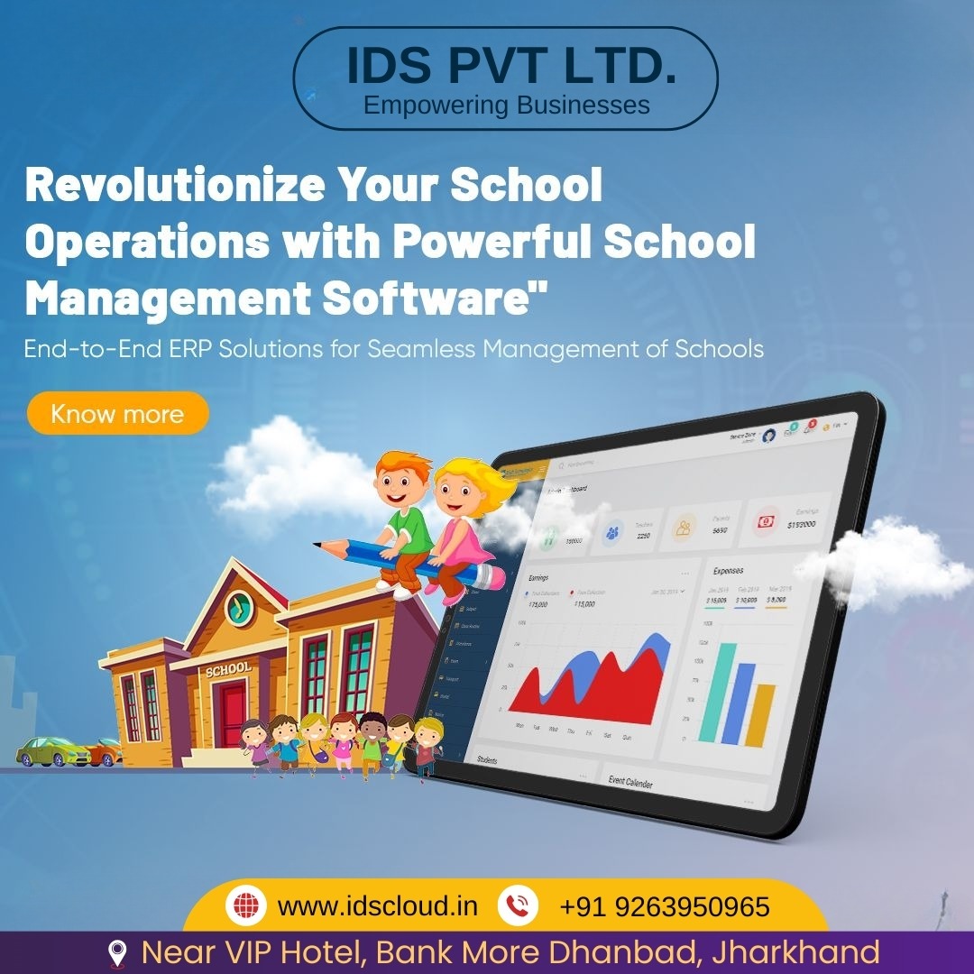 idspvtltd's tweet image. School management, simplified. 🍎 streamline every operation with our Powerful School Management Software.

Get the end-to-end ERP solution your school deserves.

👉  idscloud.in

#SchoolERP #EdTechSolutions #IDSPVTLTD #RevolutionizeEducation #Dhanbad