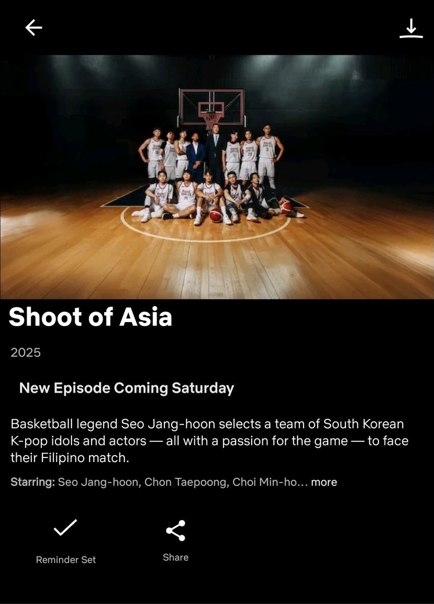 jsuhismyproblem's tweet image. Passionate Basketball Team: Rising Eagles (Shoot of Asia) will premiere on Netflix Korea on November 29. Omg, Johnny on Netflix? it&apos;s getting real!

netflix.com/us/title/82621…

#DunkItJohnnySuh 
#ShootofAsia #JOHNNY