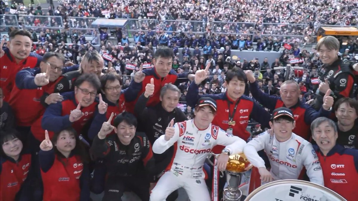 tematsuSK's tweet image. 団結力No.1
#SuperFormula #SFormula #SFgo