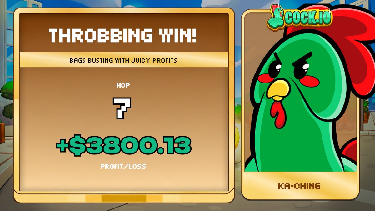 Just crushed it on <a href="/cockdotio/">cock.io</a> cock.io