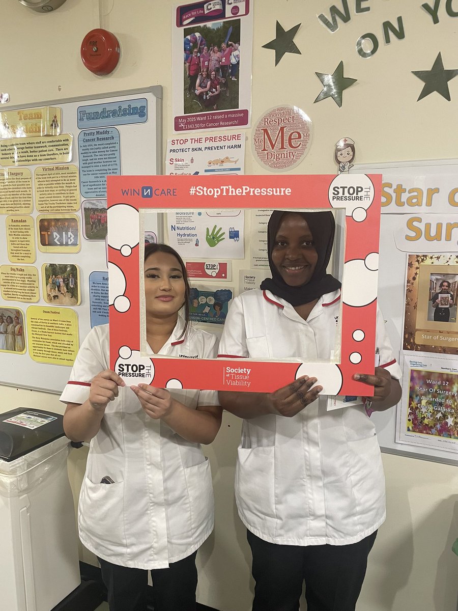 HeysAnnette's tweet photo. @NCAlliance_NHS @BuryCO_NHS 
What an amazing week for Stop the pressure awareness- some truly inspiring, talented staff creating ward displays - well done everyone #proudtoworkwithyou https://t.co/ZvpXbbSXAS