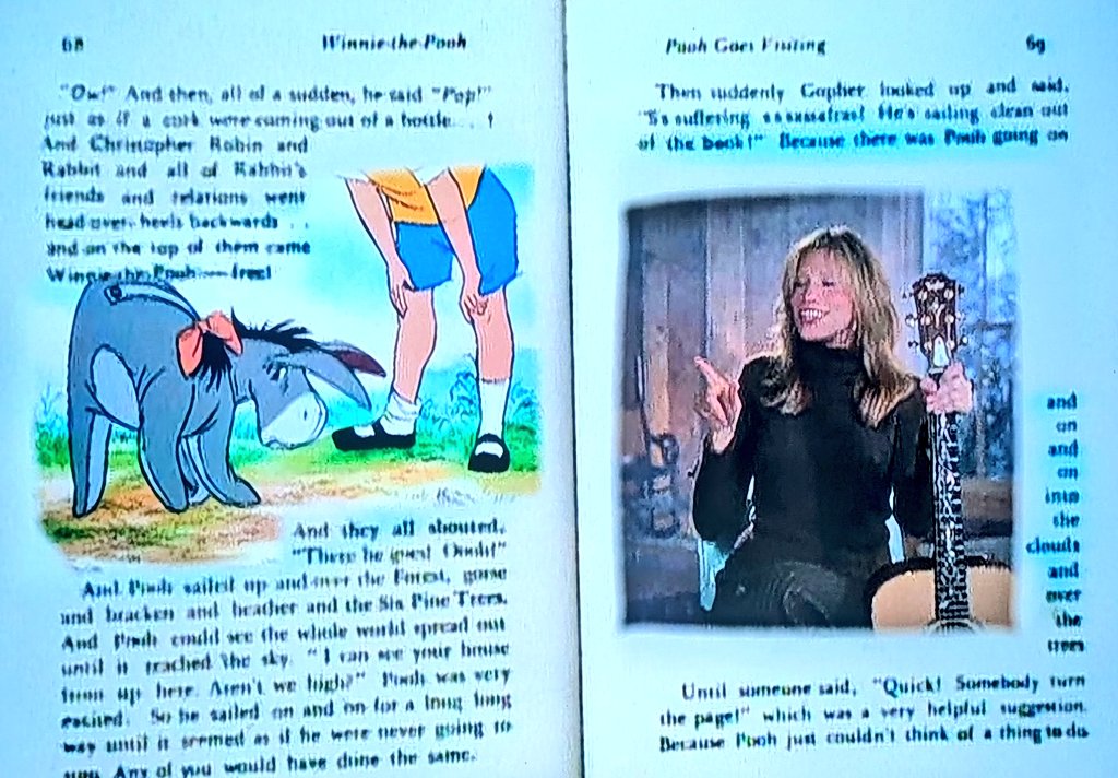 カーリー・サイモン版[Winnie the Pooh]は…是非一度フルで聴いて欲しい。

オリジナルとは違うカントリーな新しく優しい世界観を作りながらも…

突然原曲オマージュなオーケストレーション入れたり大胆に転調したりする中盤以降の展開に鳥肌が立つし…作品や曲への愛をめちゃくちゃ感じて最高なの。