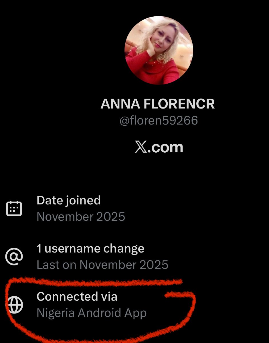 So I just looked at the first on my list of 10,400 trolls that I banned over 17 years and it was this Nigerian troll account that is a pharmaceutical. 

Do they hire them out of Nigeria?