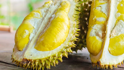 cmhoa's tweet photo. Hàm lượng cụ thể chất dinh dưỡng trong sầu riêng được các chuyên gia thống kê như sau:

Calo: 124 kcal/ 100g 
Nước: 66.8g/ 100g 
Protein: 2.5g/ 100g sầu riêng
Lipid: 1.6g/ 100g sầu riêng
Glucid: 28.3g/ 100g sầu riêng

===> xem thêm  : https://t.co/cnJbP5E3hP https://t.co/9glot6HlNR
