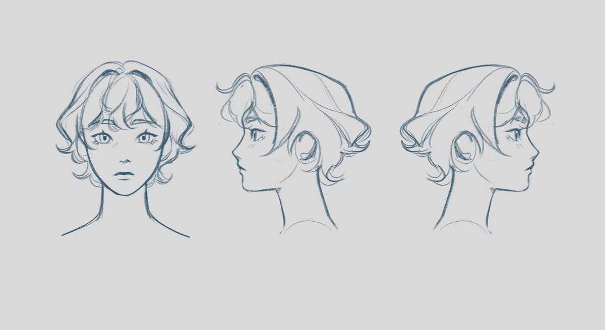 moonfloat_'s tweet image. #spacetime #oc face reference sketches