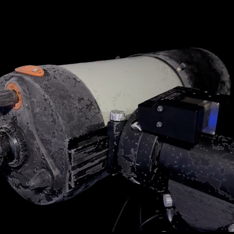 SeVoSpace's tweet image. Rare observation: The Lord of the Rings and its largest moon Titan aligned in an exceptional astronomical event on the night of November 22–23, 2025. You can also see the shadow of Tethys as a dark spot and the moon Rhea as a tiny speck – a small hiccup on the right side of…