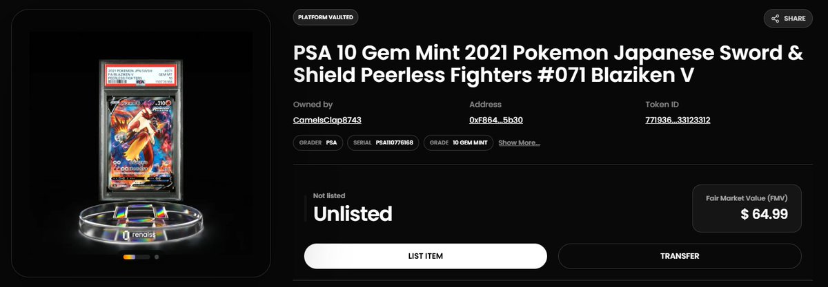 TCGRWA's tweet image. 《pokemon NFT 购卡指南》

很多朋友跟我说很看好TCG赛道，实体卡牌转为链上NFT的形式一定是万物上链的最好案例

但是之前对卡牌的了解比较少

参与的话只能去参与抽卡，容易控制不了磨损

那这里Torchic给大家出一篇超级全面的pokemon卡牌选购指南…