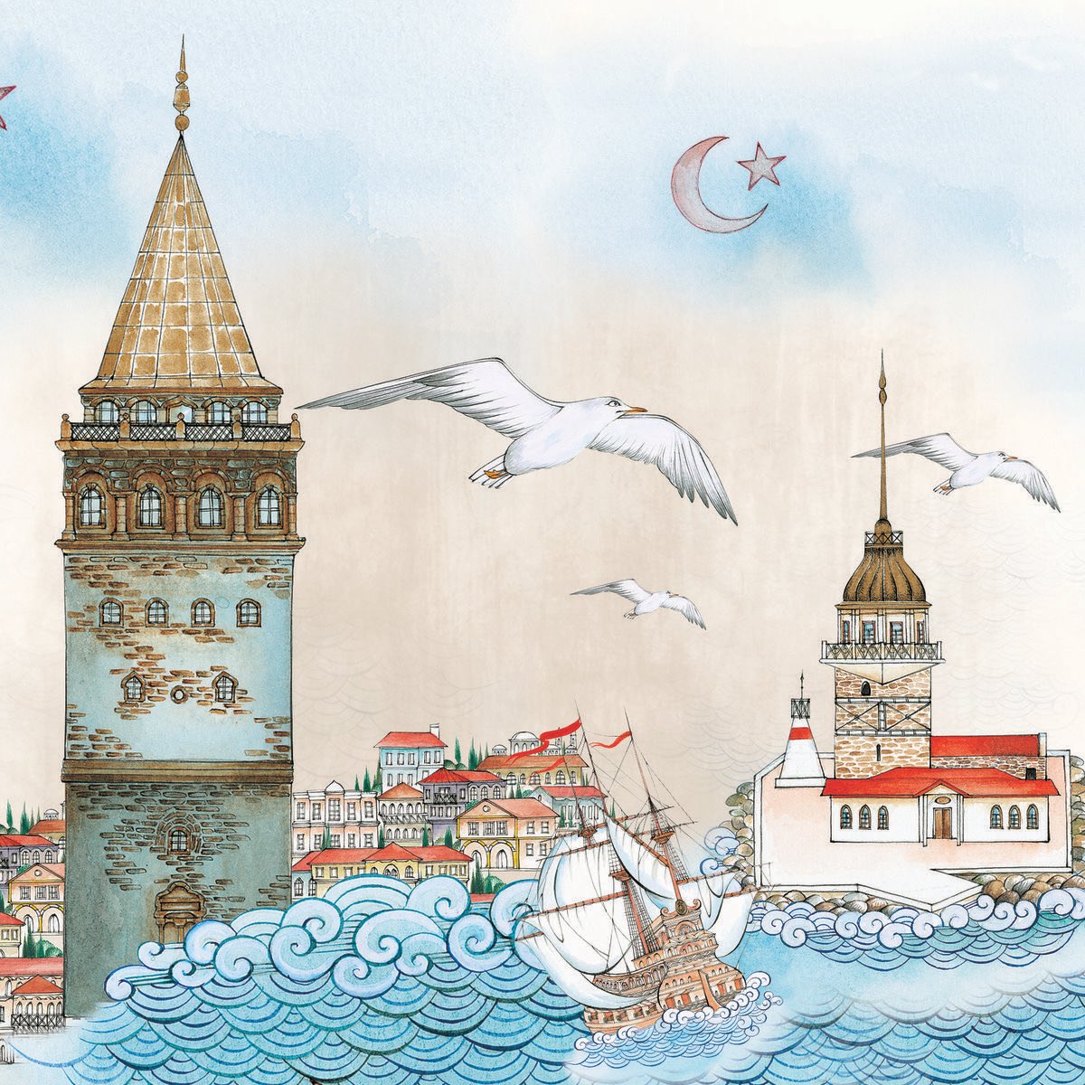 Nefes aldığın şehir ne kadar şanslı. Kim bilir sesini gökyüzü sanan kuşlar bile vardır.
￼
📖 Semaver
Sait Faik Abasıyanık 
Minyatür: Taner Alakuş