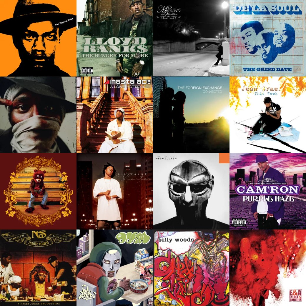 Nore_MCC's tweet image. What’s your 2004 album of the year? 
(Doesn’t have to be any of these)