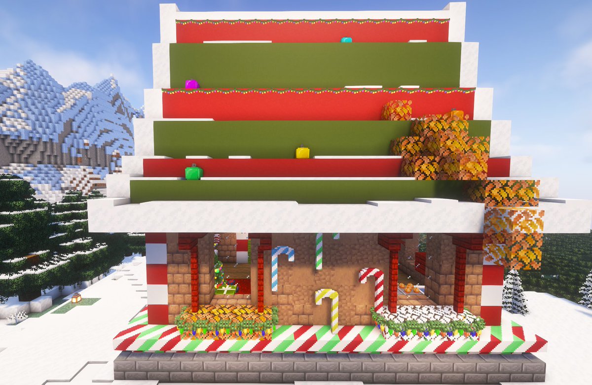 fairiebrat's tweet image. gingerbread house 🍬🎅🎄
#christmas #minecraft #minecraftjava