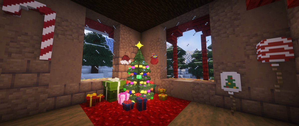 fairiebrat's tweet image. gingerbread house 🍬🎅🎄
#christmas #minecraft #minecraftjava