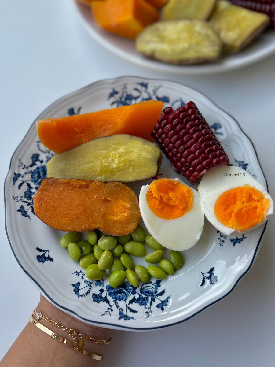 Bikin serba kukusan lagi 🍠🫛🌽🥚🧡