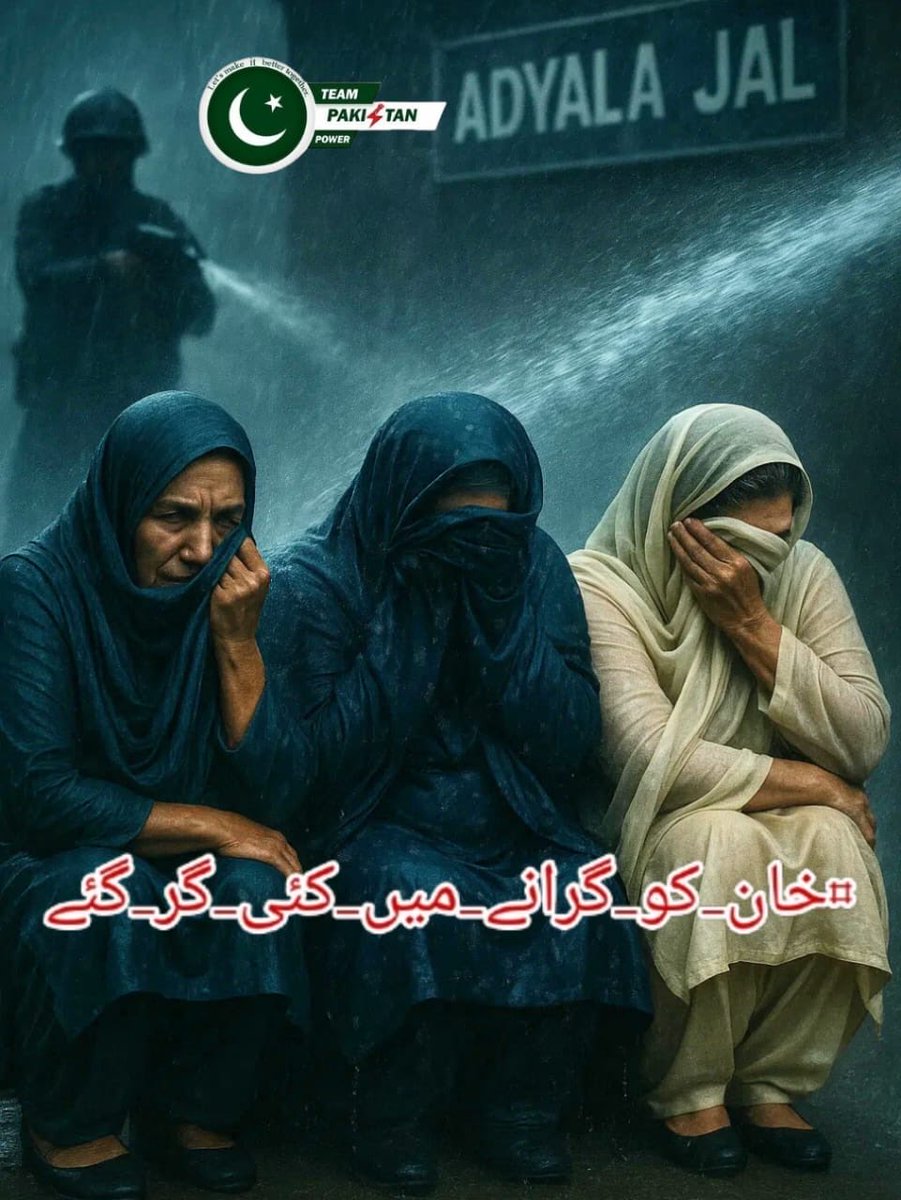 تین سال سے ہر راستہ عمران خان کو روکنے میں لگا ہوا ہے۔
مگر روکنے والے خود 27 ترامیم کر اپنی راہیں صاف کر رہے ہیں۔
میں <a href="/DoctorT47t/">Doctor T ᴾᵃᵏᴾᵒʷᵉʳ</a> جانتا ہوں کہ یہ خوف کی نشانی ہے، طاقت کی نہیں۔
خان کو گرانے کے چکر میں وہ خود گر چکے ہیں۔

#خان_کو_گرانے_میں_کئی_گر_گئے
<a href="/TeamPakPower/">Team Pakistan Power</a>