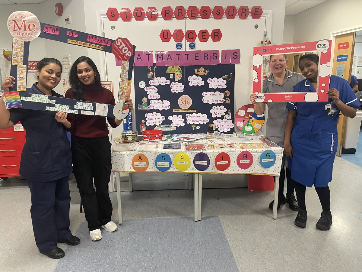 HeysAnnette's tweet photo. @NCAlliance_NHS @BuryCO_NHS 
AMU FGH went above and beyond
Stop the Pressure awareness week 17th-21st November 
Wow 🤩 https://t.co/5ciYP8WHL8